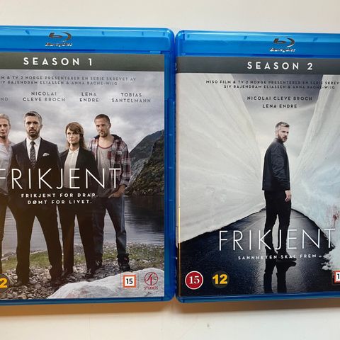 Frikjent Sesong 1 og 2 Blu-ray