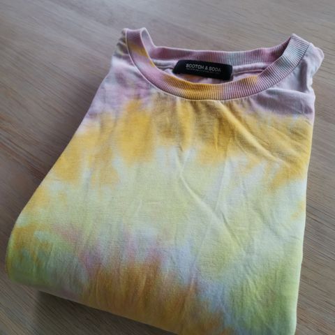 Scotch & Soda tie and dye T-skjorte M