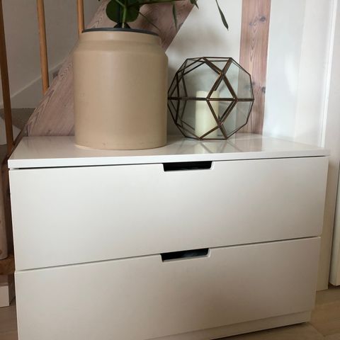 RESERVERT IKEA Nordli kommode med 2 skuffer