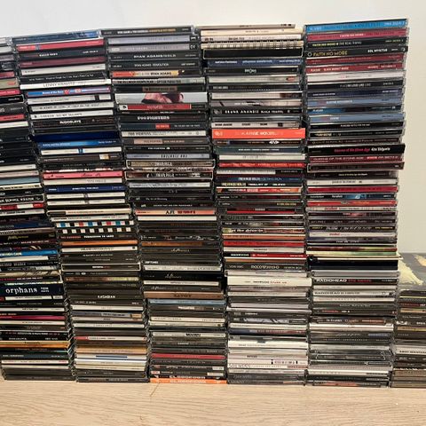 CD samling selges