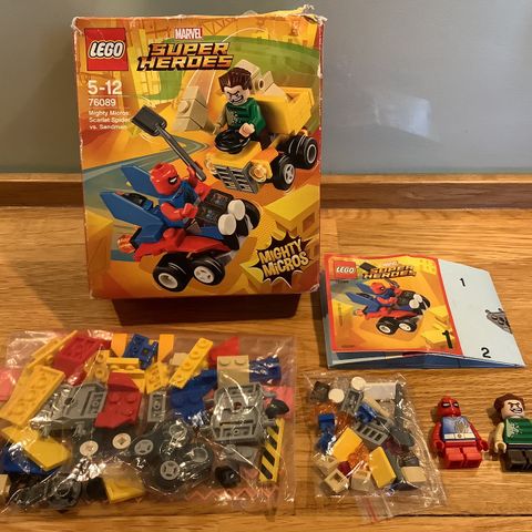 LEGO Mighty Micros 76089 Scarlet Spider vs. Sandman