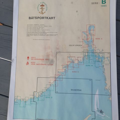 Båtsportkart, Serie B (1985)