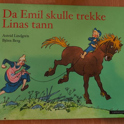 Barnebok: Da Emil skulle trekke Linas tann