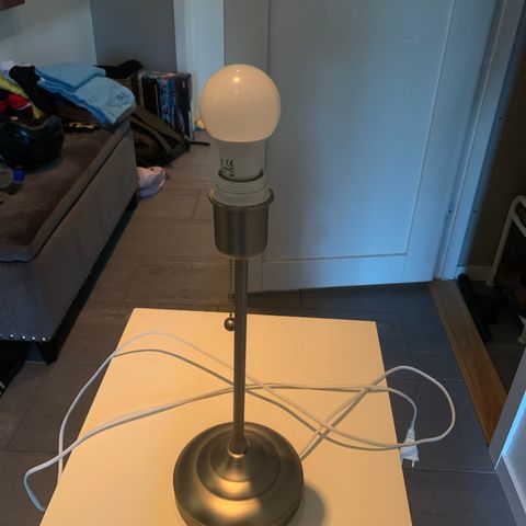 Lampe uten skjerm