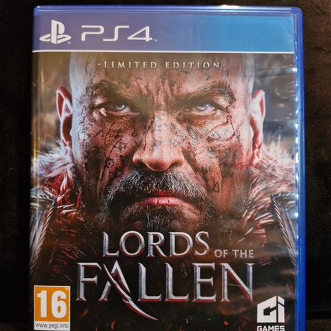 PS4 LORDS OF THE FALLEN LIMITED EDITION