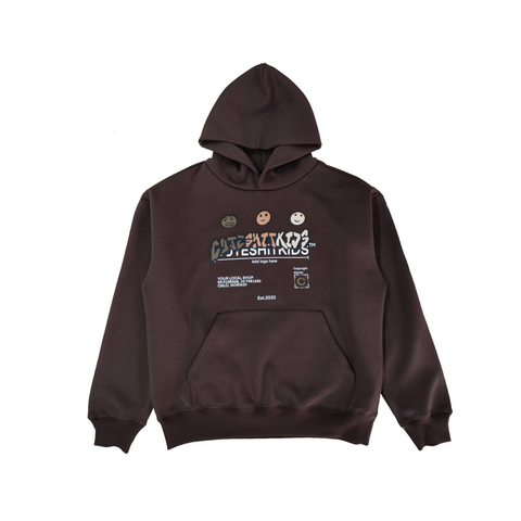 Brun cuteshitkids hoodie