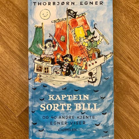 Barnebok ~ Thorbjørn Egner: KAPTEIN SORTE BILL