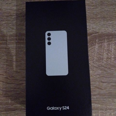 Ny og uåpnet Samsung S24 Marble Grey