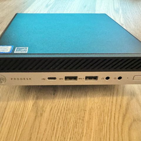 Kraftig oppgradert HP ProDesk 600 G4 mini PC- 32 GB RAM, SSD mm