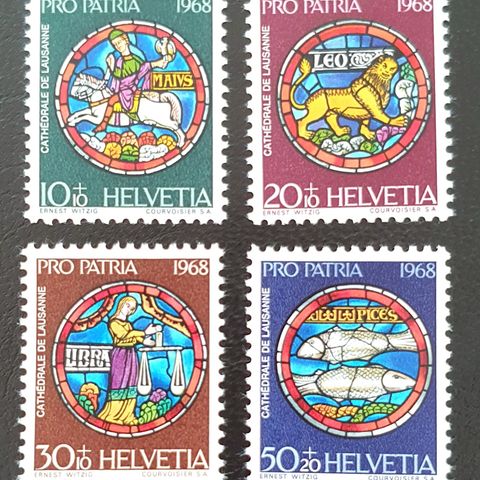 Sveits AFA 869-72 ** Postfrisk