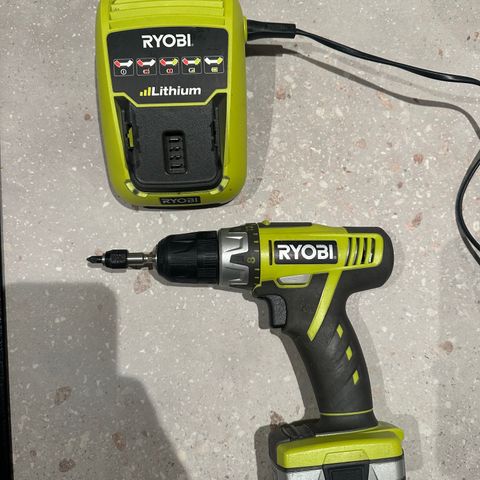 Ryobi drill 12v