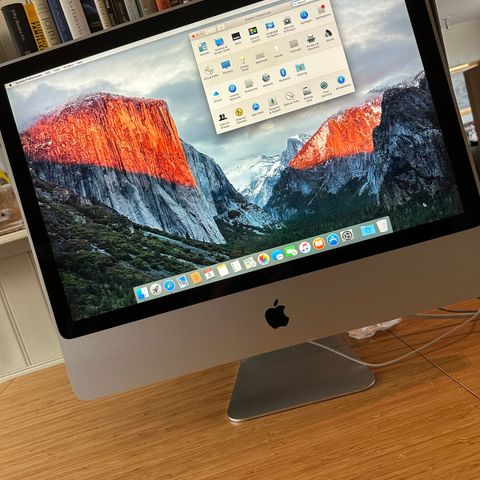 iMac 24 tommer  el capitan