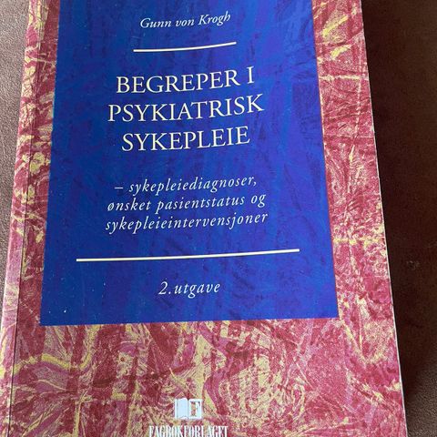 Begreper i psykiatrisk sykepleie