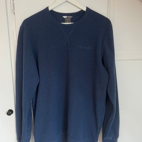 Norrøna genser Crew Neck Unisex i strl M - mørkeblå