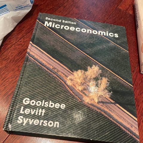 Microeconomics Goolsbee Levitt Syverson