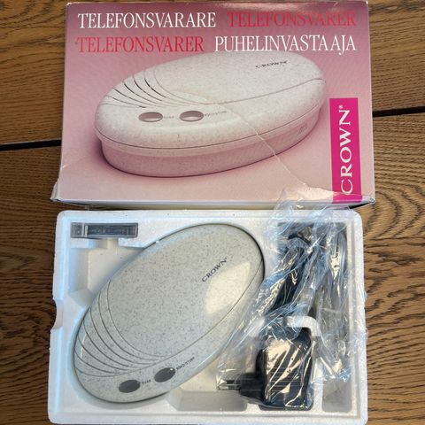 NY vintage telefonsvarer fra 90-tallet