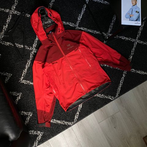 Arcteryx Beta SL Gore-Tex Paclite Jacket Vintage Rødt Jakke Str. M