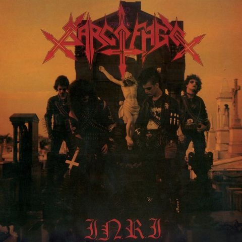 Sarcofago - "I.N.R.I" Vinyl Lp