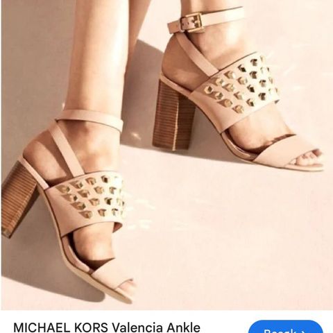 MICHAEL KORS  SKINN SANDALER.