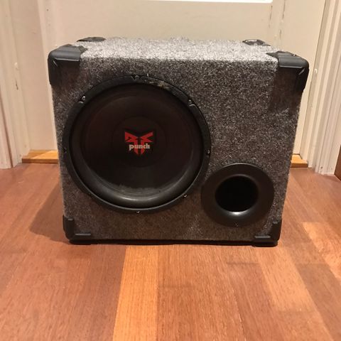 Rockford Fosgate Punch 10" Tommer i Kasse / Basskasse / Subkasse