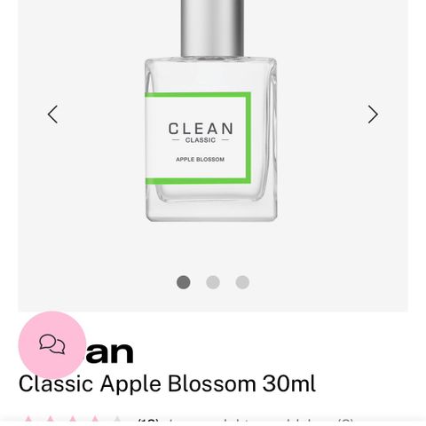 Clean classic apple blossom parfyme