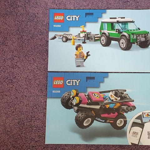 Lego City Hengertransport med racerbuggy