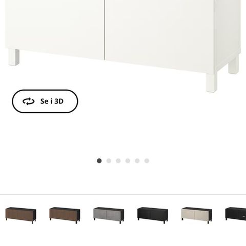 Ikea bestå tv benk i god stand selges