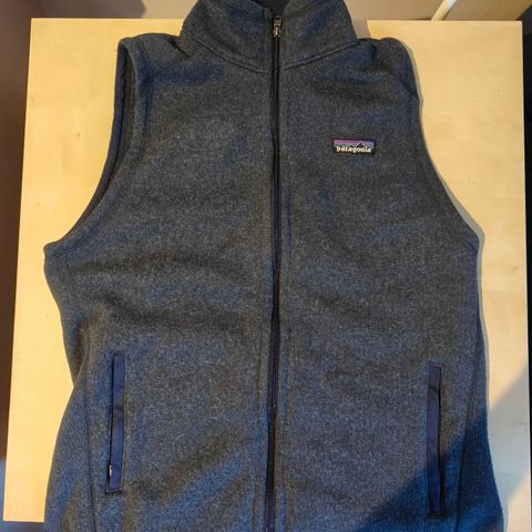 Patagonia better sweater vest blå