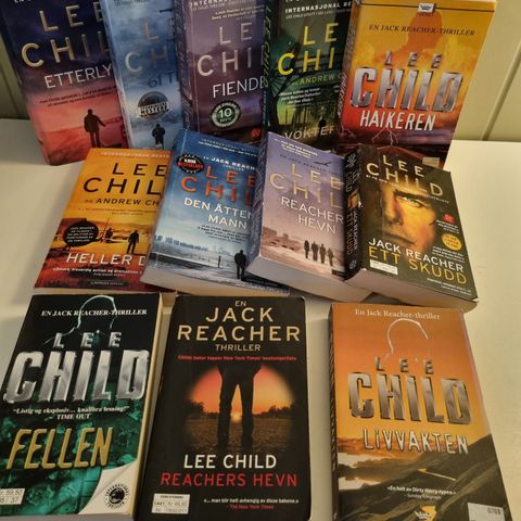 Lee Child.  25 pr bok