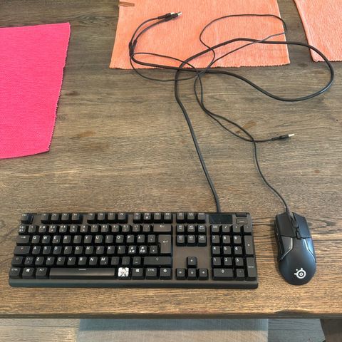 Steelseries Alex pro + steelseries mus