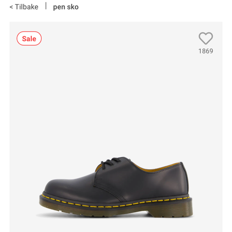 Dr Martens  lave sko