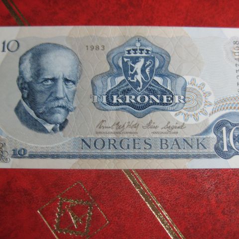 10 kr 1983 serie CT unc