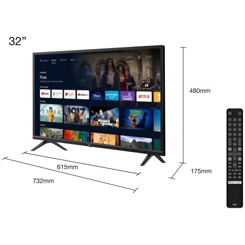 TCL 32* HD LED TV