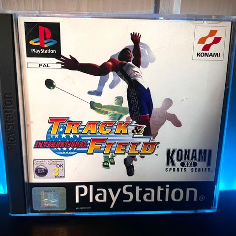 Track & Field international (PS1) komplett med manual