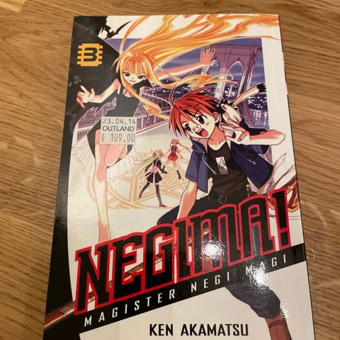 Negima nr 3 - Engelsk