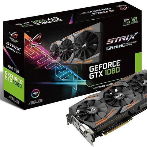 ASUS geForce GTX1080 8GB ROG Strix