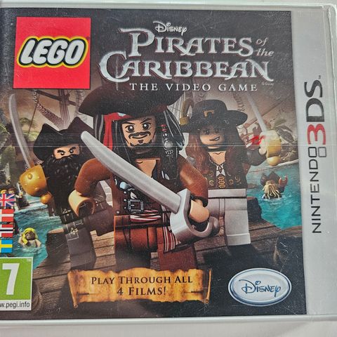 Lego Pirates of the Carribean Ny I plast. Nintendo 3DS