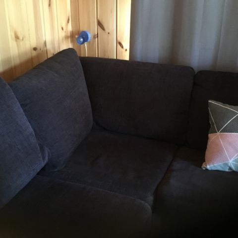 Vinkel sove sofa