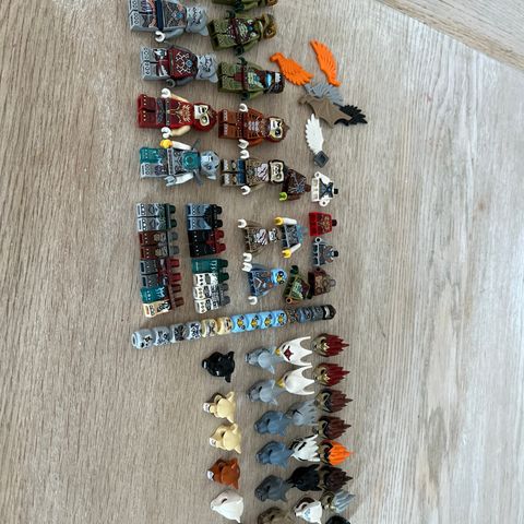 Lego Chima Minifigurer og deler