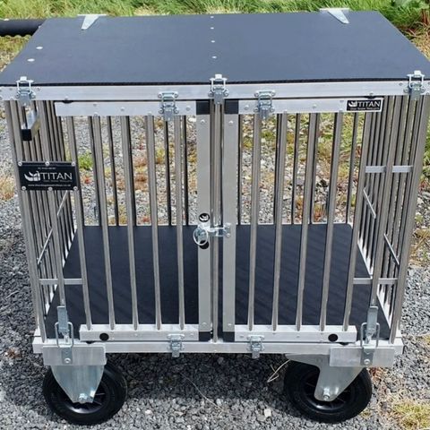 Utstillingstralle - Titan Dogshow Trolley 2 Berth MIDI