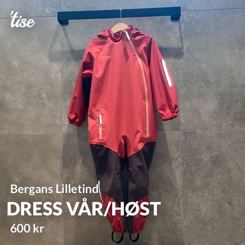 Overgangsdress Lilletind Bergans