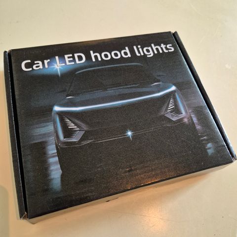 Car LED hood lights 2m hvit