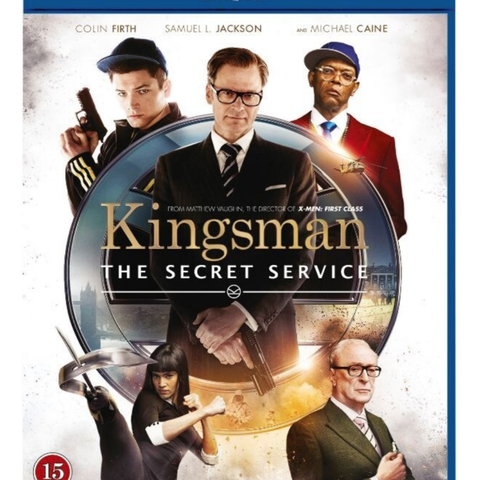 Kingsman: The Secret Service - 2K Blu-ray (forseglet)