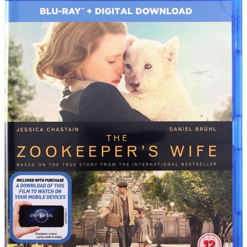 The Zookeeper s Wife - 2K Blu-ray (forseglet)