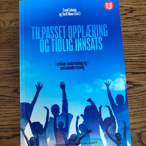 Tilpasset opplæring og tidlig innsats