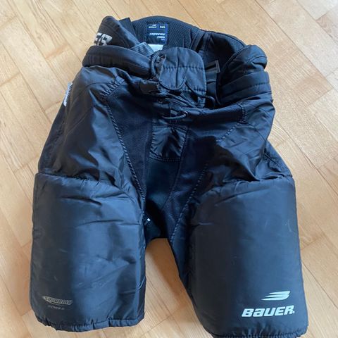 Bauer svart hockeybukse, junior