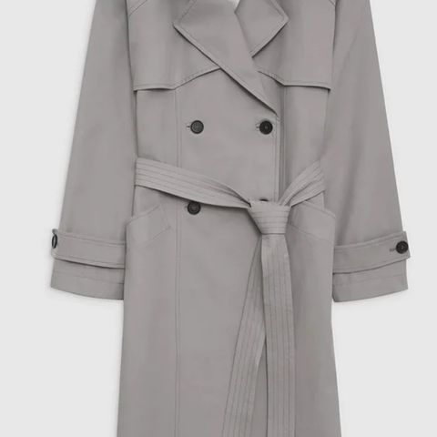 Anine Bing Finley Trench grey