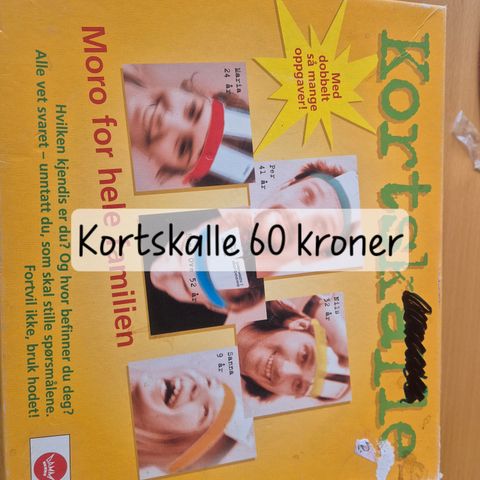 Kortskalle brettspill