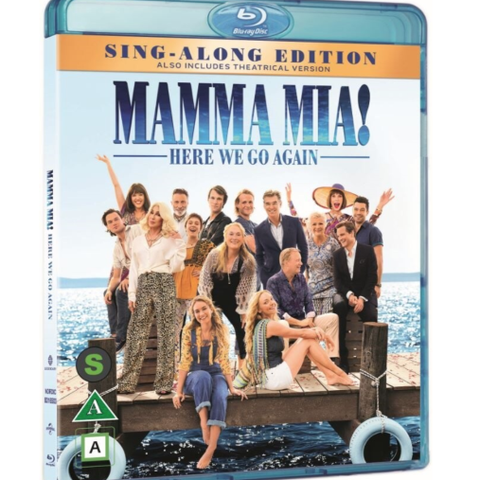 Mamma Mia! Here We Go Again - 2K Blu-ray Dolby Atmos (forseglet)