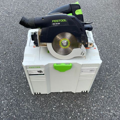 Festool HKC 55 sirkelsag med skinne